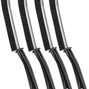4 cepillos de limpieza de huecos, cepillo de limpieza de hendiduras pequeñas para uso doméstico, cepillo de limpieza profunda de ranura de mano para 4 cepillos de limpieza de huecos, cepillo de limpieza de hendiduras pequeñas para uso doméstico, cepillo de limpieza profunda de ranura de mano para