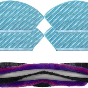 Vacuum Cleaner Accessories,Replacement Brush,HEPA Filter,Rag Consumables.Compatible for Midea M7, M7 Pro (Color  5pcs) Vacuum Cleaner Accessories,Replacement Brush,HEPA Filter,Rag Consumables.Compatible for Midea M7, M7 Pro (Color  5pcs)