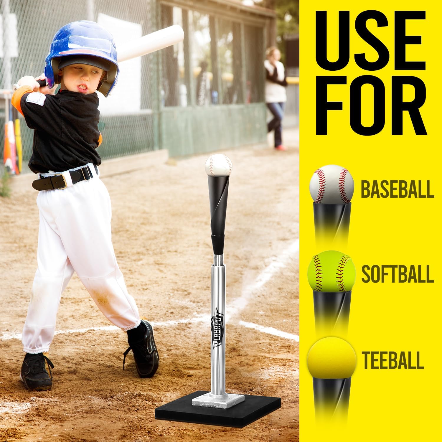 PLAYAPUT Camiseta de bateo de béisbol  Camiseta profesional para béisbolsoftbol con base pesada, parte superior de goma flexible, camiseta de