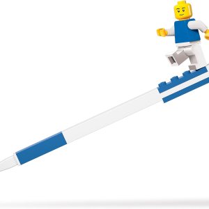 IQ LEGO Stationery Pen Pal – BolÃgrafo de gel azul LEGO y minifgura clásica IQ LEGO Stationery Pen Pal – BolÃgrafo de gel azul LEGO y minifgura clásica