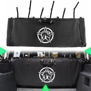 Bolsa de almacenamiento para ventana superior suave compatible con Ford Bronco de 4 puertas, parte superior suave 2021 2022, organizador superior Bolsa de almacenamiento para ventana superior suave compatible con Ford Bronco de 4 puertas, parte superior suave 2021 2022, organizador superior