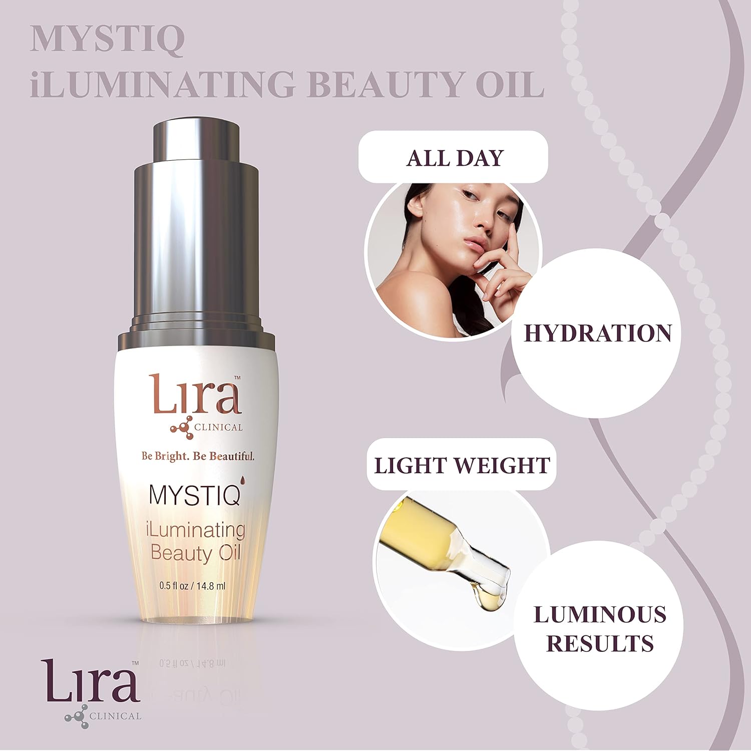 Lira Clinical Aceite de belleza ILuminante MYSTIQ