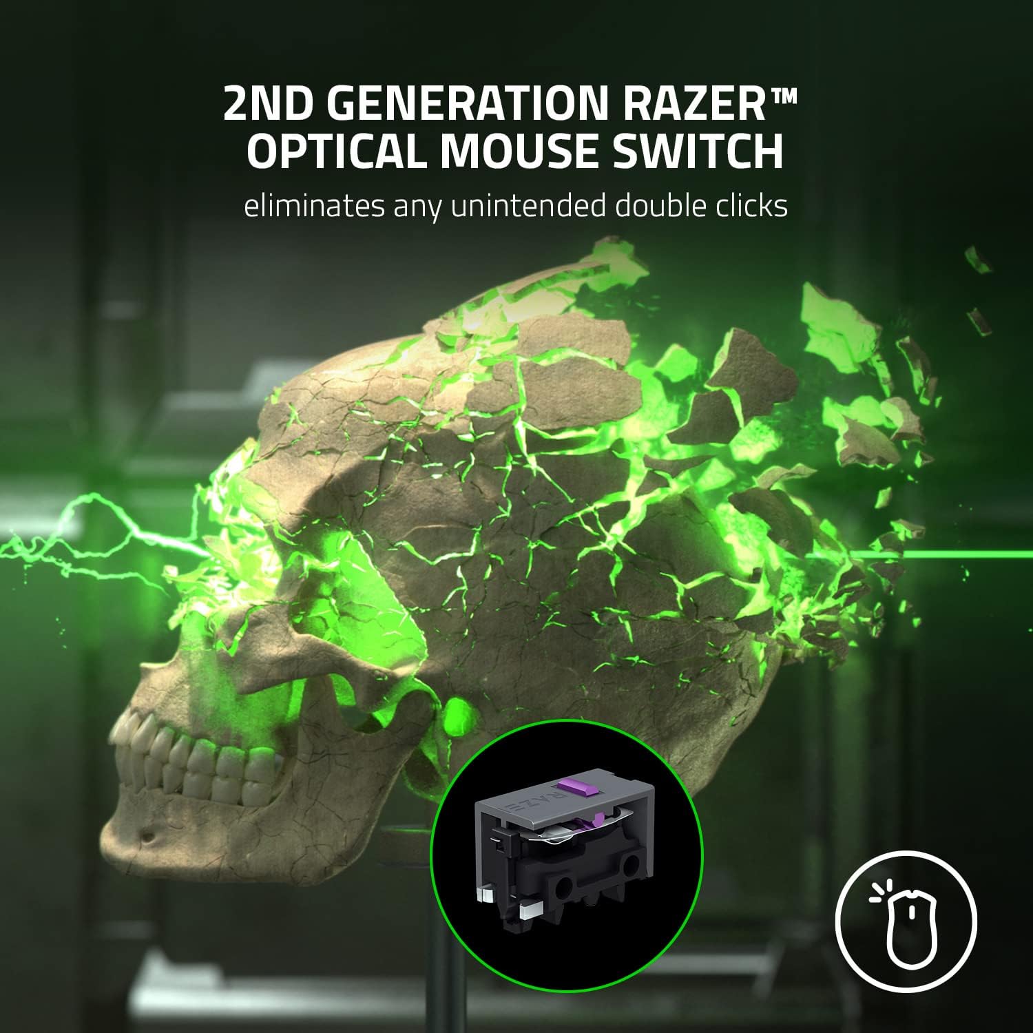 Razer Ratón inalámbrico DeathAdder V2 Pro para juegos sensor óptico de 20K DPI - 3 veces más rápido que el interruptor óptico mecánico - Iluminación Chroma RGB - 70 horas de duración de la batería - Ergonómico 3.10 oz - Genshin Impact Edition Colombia