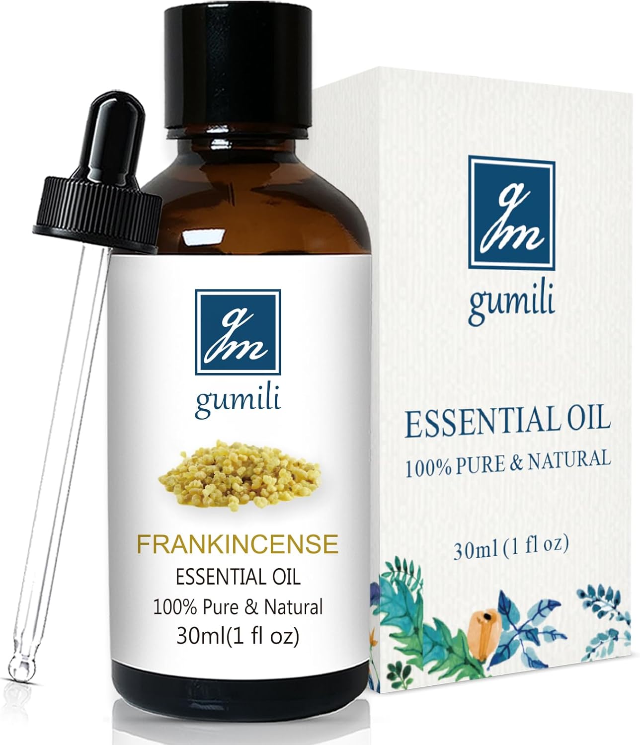 Aceite esencial de incienso, 100% puro, 1.0 fl oz, aromaterapia