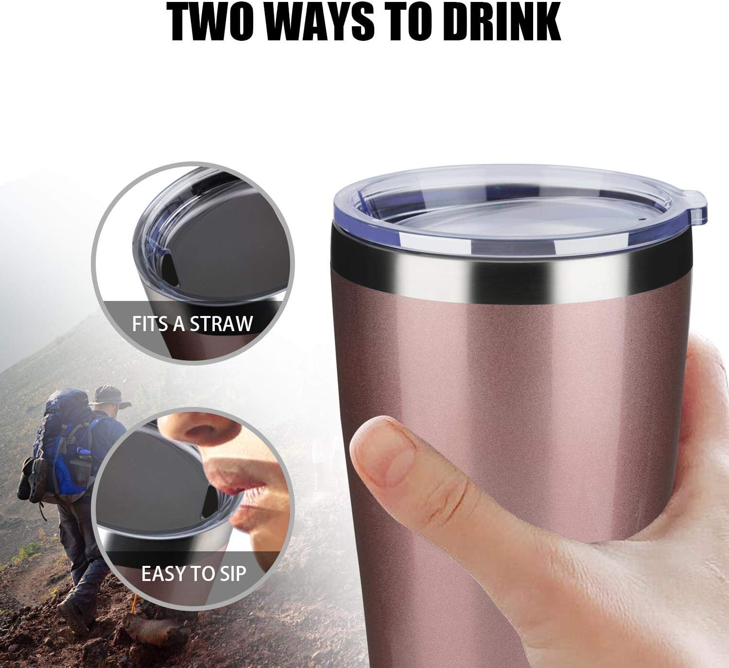 MEWAY – Vaso de café de 32onzas