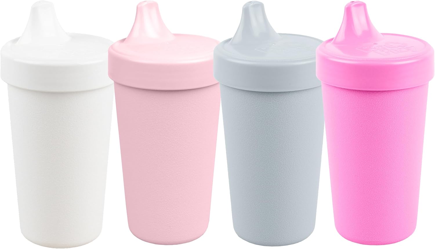 Re-Play – Vasos con tapa de 10 oz., hechos en EE.UU., para niños pequeños de 1 año en adelante, a prueba de derrames, aptos para lavavajillas y