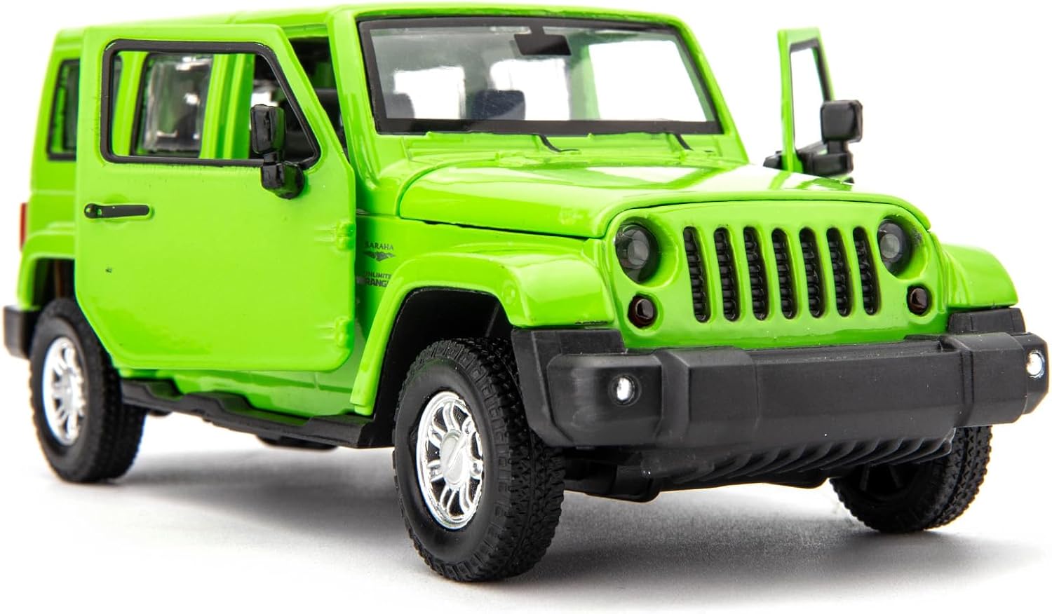 TGRCM-CZ Wrangler – Modelo de auto fundido a presión, auto de juguete de aleación a escala 132, juguetes con sonido y luz, adecuado para niñas y