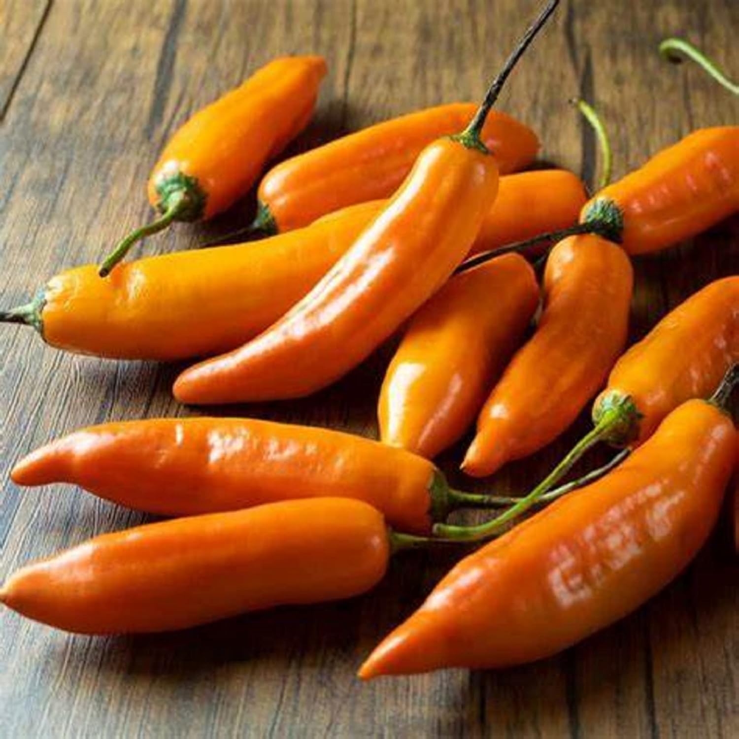 CHUXAY GARDEN Aji Amarillo, semillas de pimienta amarilla peruana, 30 semillas, chile picante, sabor único, delicioso pimiento sazonado ideal para