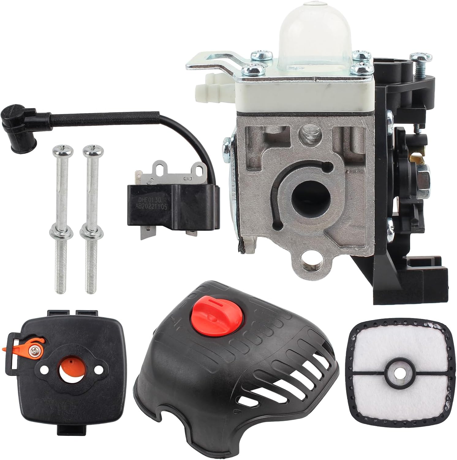 A021001690 A021001691 A021001692 SRM225 Carburador RB-K93 con filtro de aire A226001410 para carburador Echo SRM 225 GT225 PAS225 PE225 PPF225 SH.