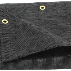 Mytee Products Lona de malla negra de 8 x 10 pies, 90 % sombra, cubiertas de invernadero, protección solar, red de tela para perreras para mascotas Mytee Products Lona de malla negra de 8 x 10 pies, 90 % sombra, cubiertas de invernadero, protección solar, red de tela para perreras para mascotas