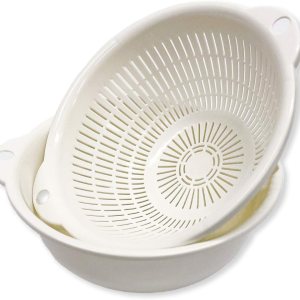 Juego de coladores de cocina pequeños y cuencos. Fácil de usar, 1.2 cuartos de galón, 7 pulgadas, tamaño práctico, para pasta, espaguetis, bayas, Juego de coladores de cocina pequeños y cuencos. Fácil de usar, 1.2 cuartos de galón, 7 pulgadas, tamaño práctico, para pasta, espaguetis, bayas,