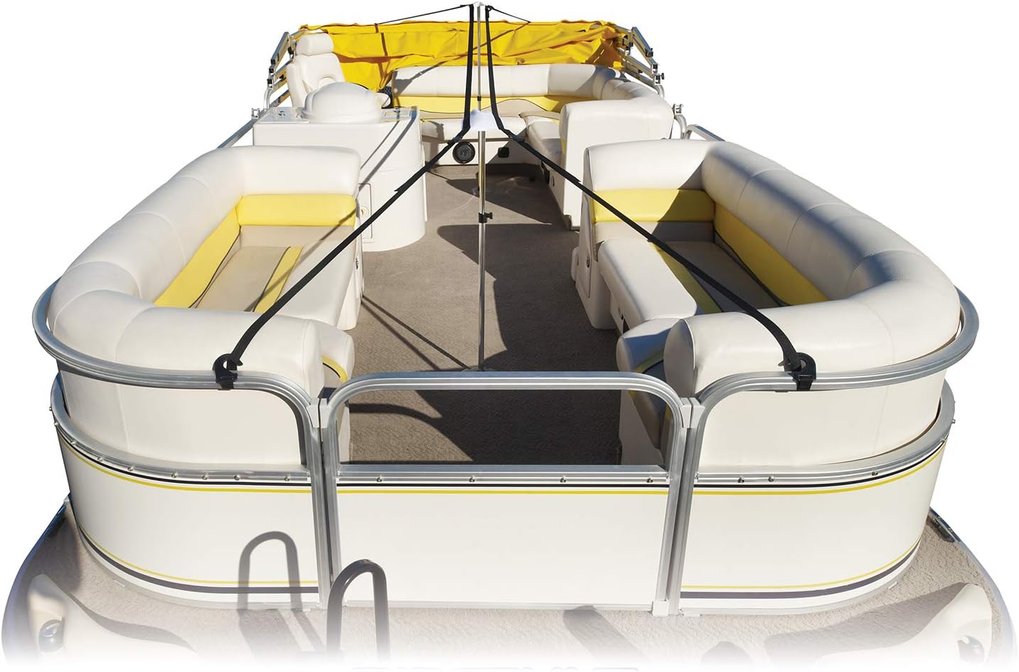 Ridgeline by Eevelle, WARL-PSS, sistema de soporte de cubierta de barco pontón, 336 pulgadas de largo x 60 pulgadas de ancho x 48 pulgadas de alto,