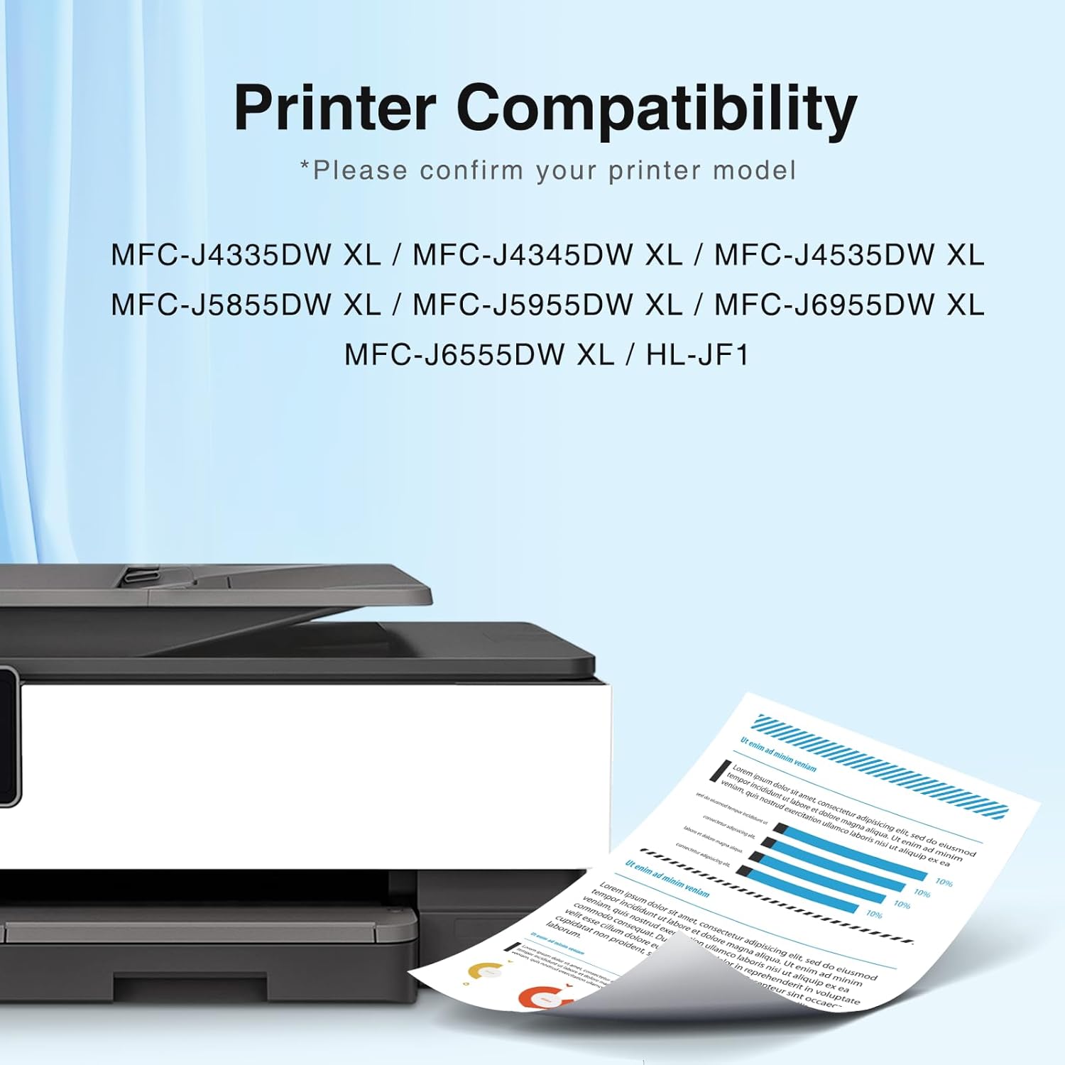 Starink LC406 – Cartuchos de tinta para impresora Brother, repuesto para impresora LC406XL LC-406, compatible con impresora Brother MFC-J4335DW