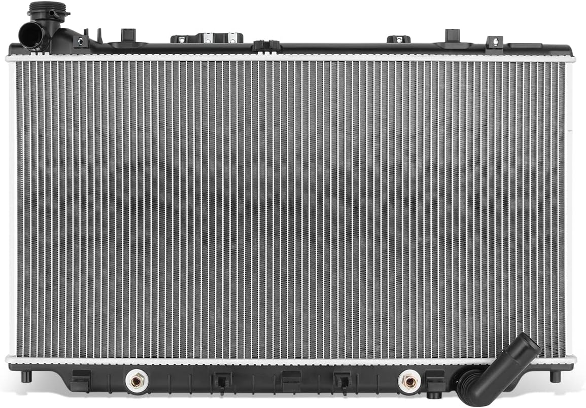 DNA Motoring OEM-RA-13473 Radiador de núcleo de aluminio de 1 fila compatible con 12-17 Caprice 6.0L AT, 30-18 pulgadas de ancho x 15-34 pulgadas de