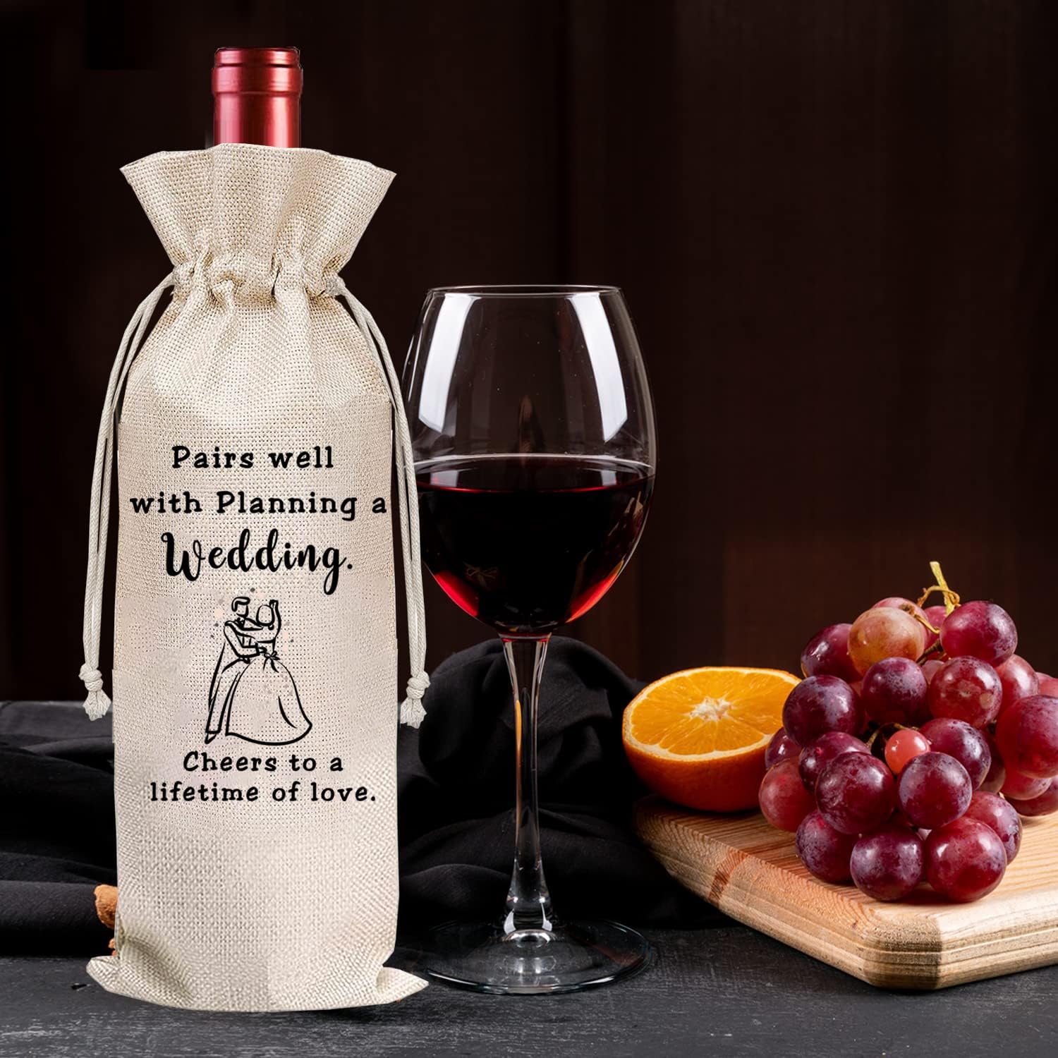 Regalos de compromiso, regalos de planificación de boda, regalos para el futuro señor señora, combina bien con la planificación de una boda para una
