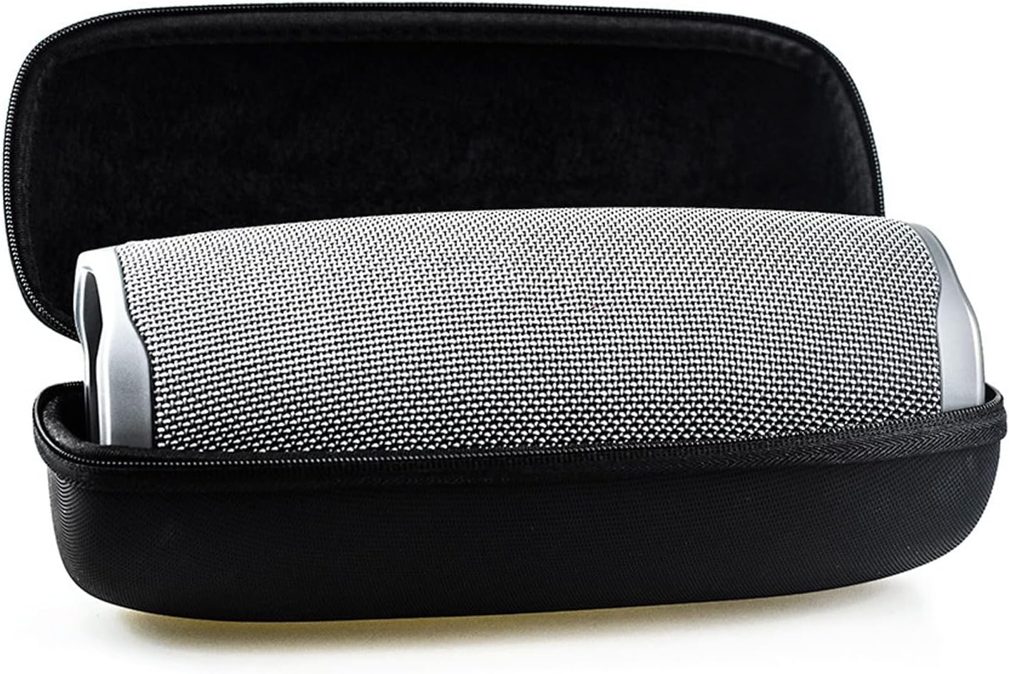 Funda para altavoces, resistente al agua, funda de viaje de Eva para carga 4 y carga 5 altavoces, compañero de viaje protector para dispositivos de