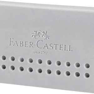 Faber-Castell Grip 2001 Eraser 187164 – Instrumento de escritura de bordes, 1 unidad, color gris Faber-Castell Grip 2001 Eraser 187164 – Instrumento de escritura de bordes, 1 unidad, color gris
