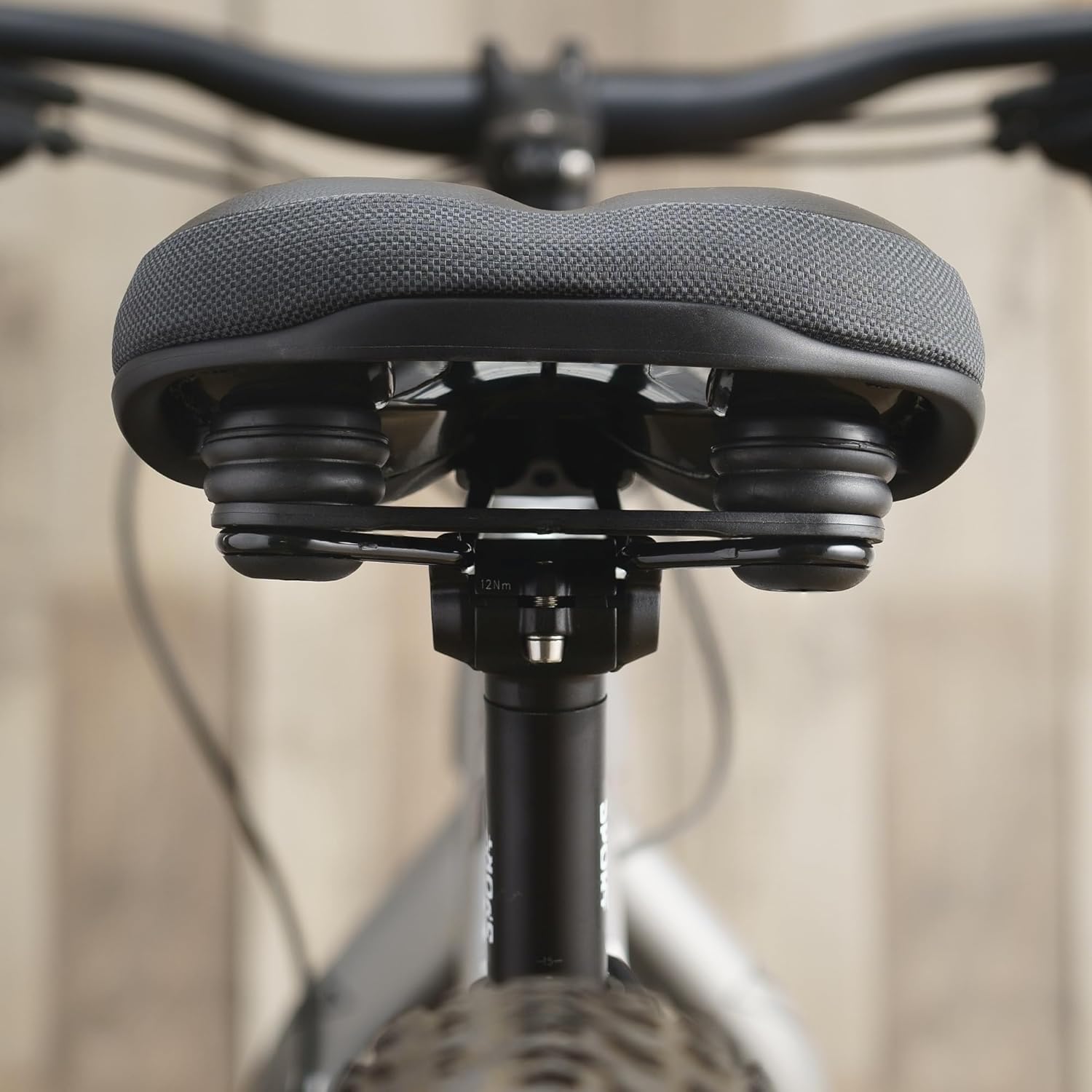Venzo Cómodo asiento de sillín de bicicleta para MTB, carretera, ejercicio, trekking, plegable, híbrida y crucero – Asiento de sillín XC