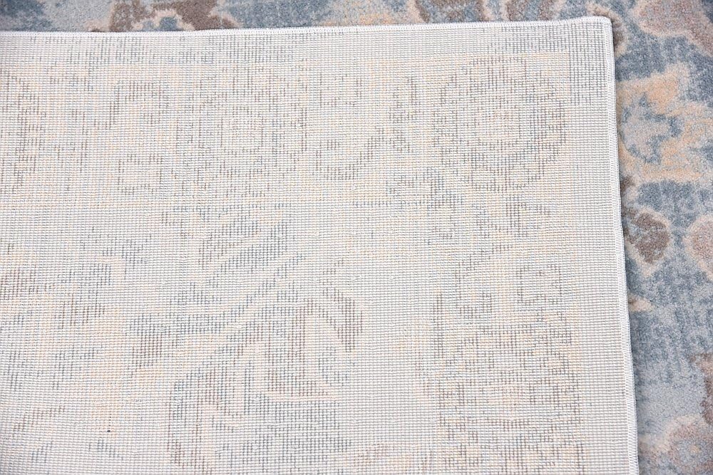 Unique Loom Paris Collection – Alfombra tradicional envejecida en tonos pastel azul claro (5 pies x 8 pies)