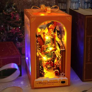 Rompecabezas de madera 3D para libros, kit de rincón de libros, sujetalibros de madera 3D, kit en miniatura de rincón de libro, kit de construcción Rompecabezas de madera 3D para libros, kit de rincón de libros, sujetalibros de madera 3D, kit en miniatura de rincón de libro, kit de construcción