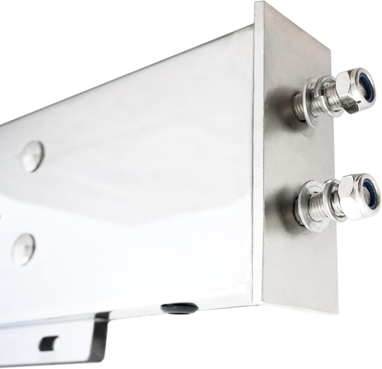 Perchas de lodo para semircamiones, 1 par de perchas resistentes para semirremolques con recortes de luz