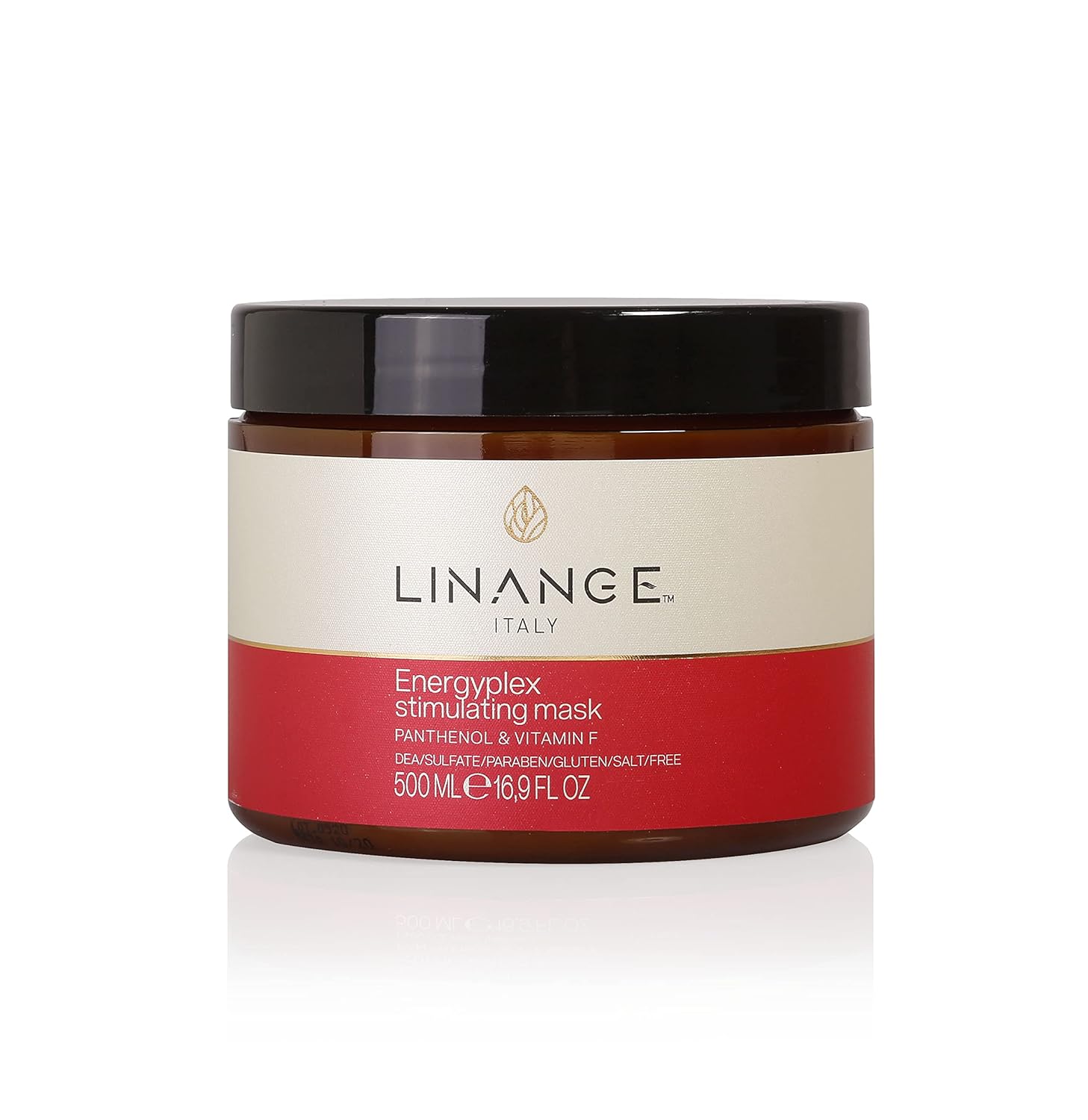 LINANGE Energyplex Mascarilla estimulante del cabello, tratamiento nutritivo para cabello débil y quebradizo, 16.9 fl oz  16.9 fl oz