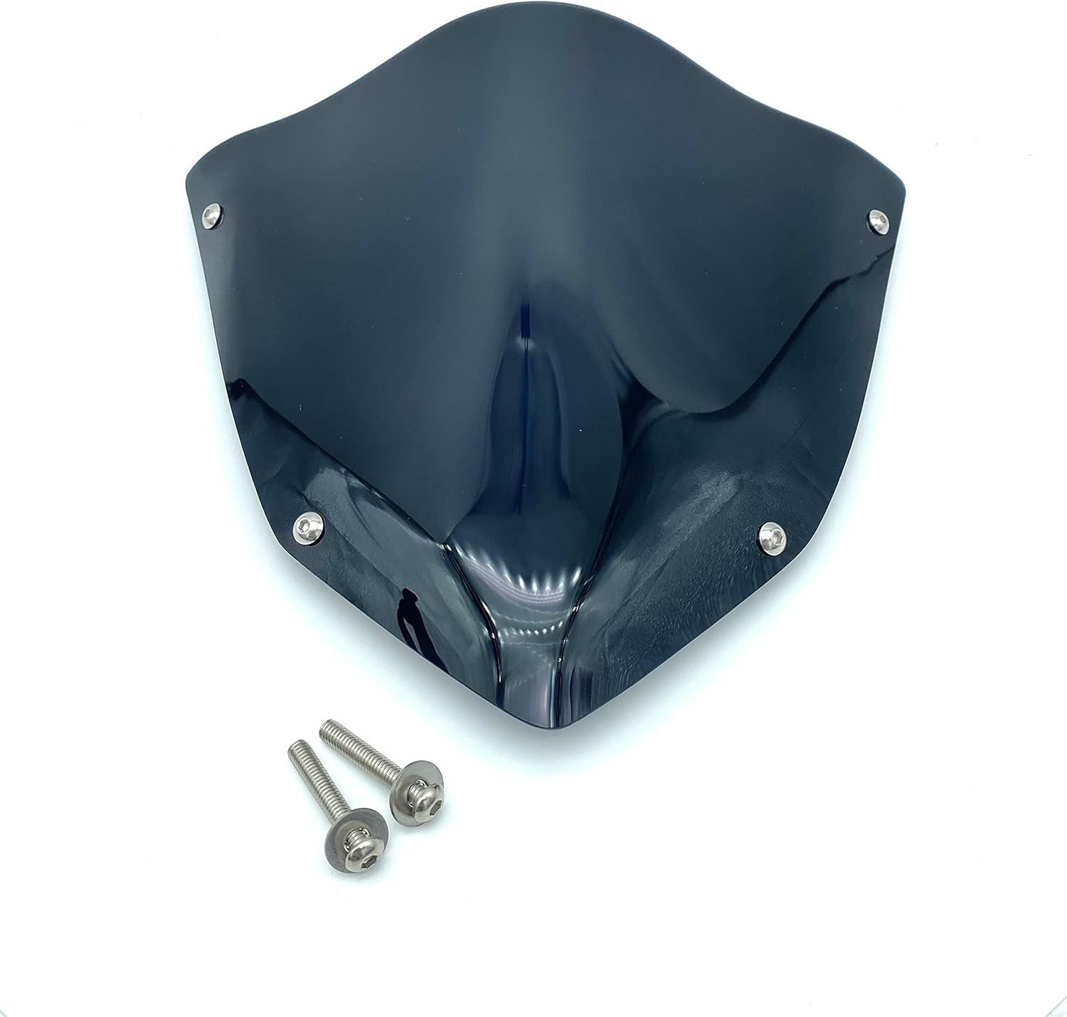 Motorcycle Windshield Motorcycle Windscreen Wind Screen Deflector Windshield Compatible with MT-03 MT03 MT 03 2020 2021 MT25 MT 25 MT-25 2020 2021