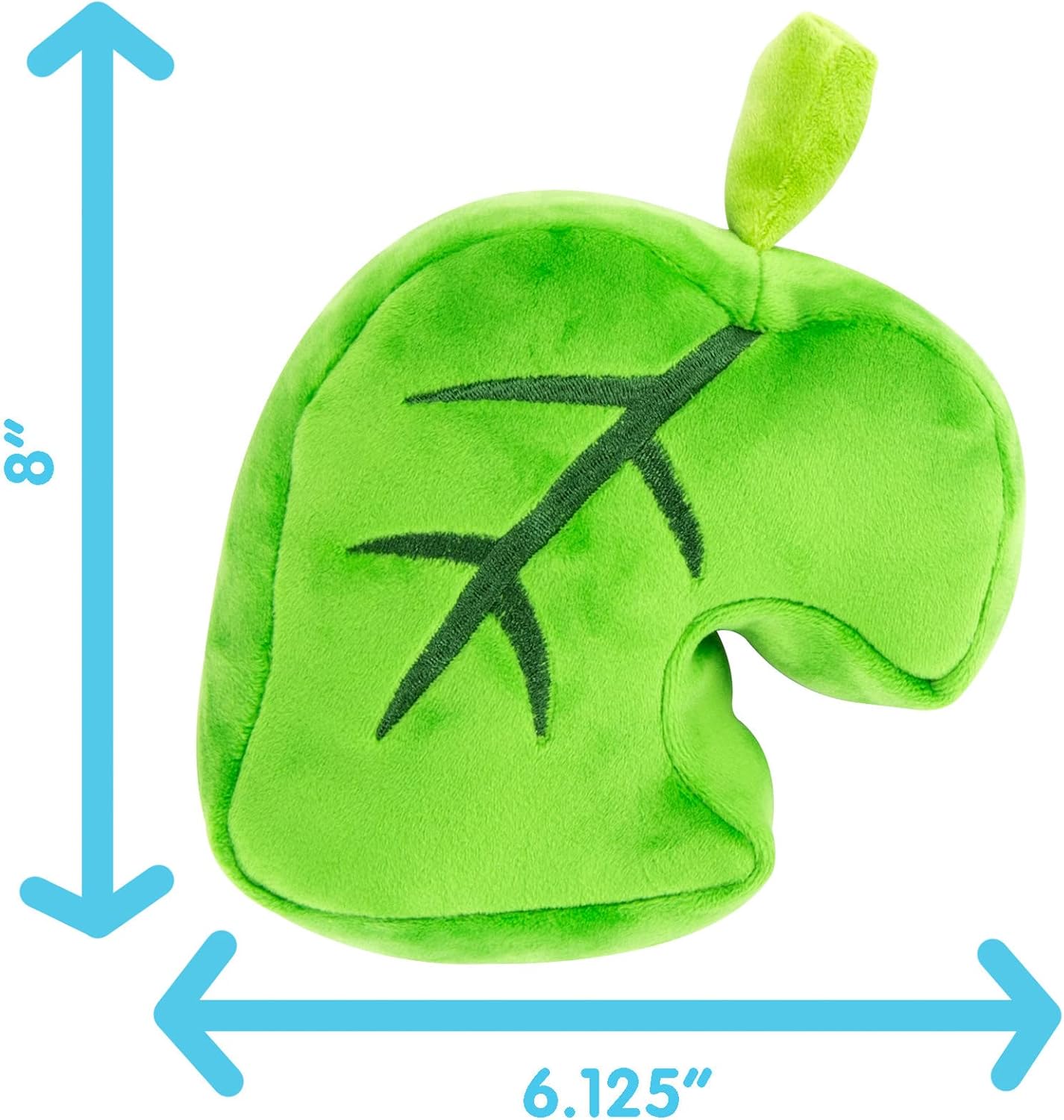 Club Mocchi-Mocchi- Animal Crossing Leaf Junior Plush Toy, 6 inch