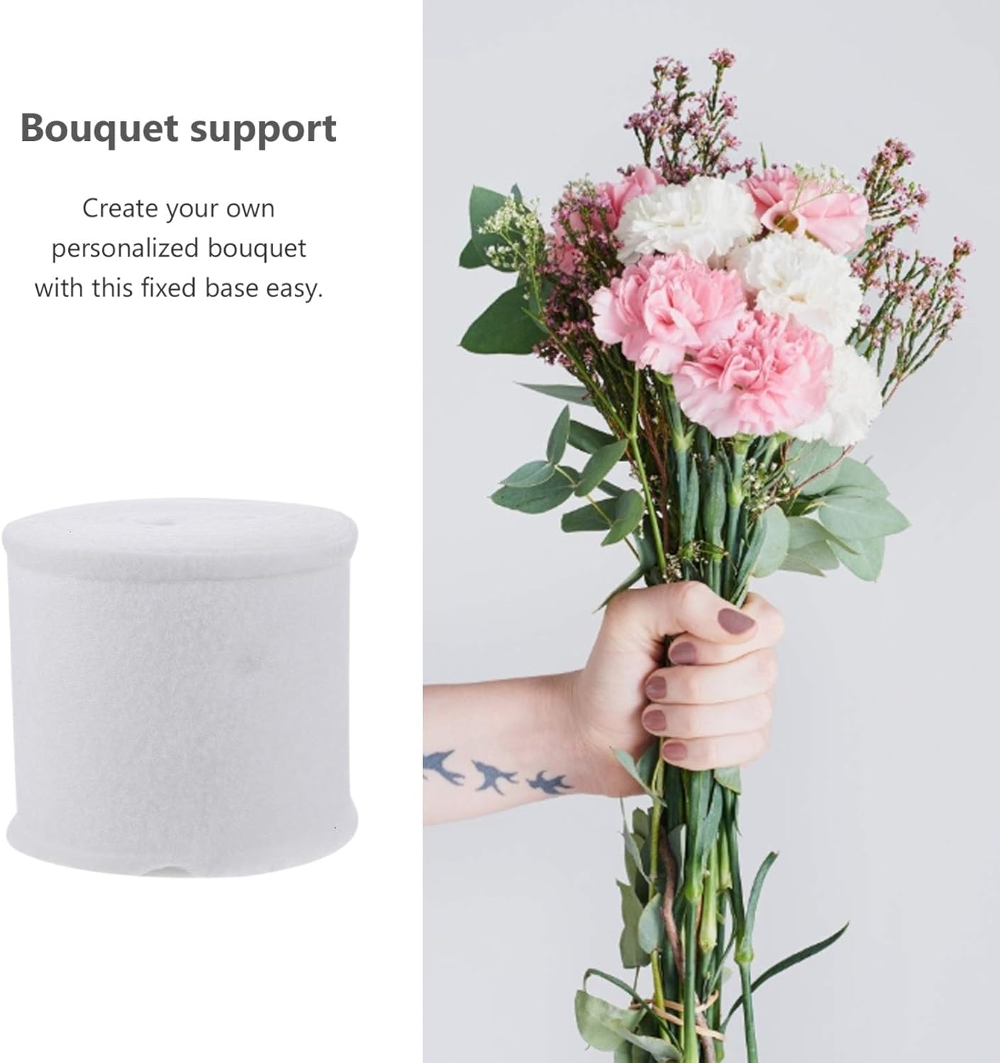 EXCEART Papel de regalo Kraft Papel de regalo de flores de algodón absorbente de agua Envoltura de ramo de flores de repuesto de tubo de agua floral