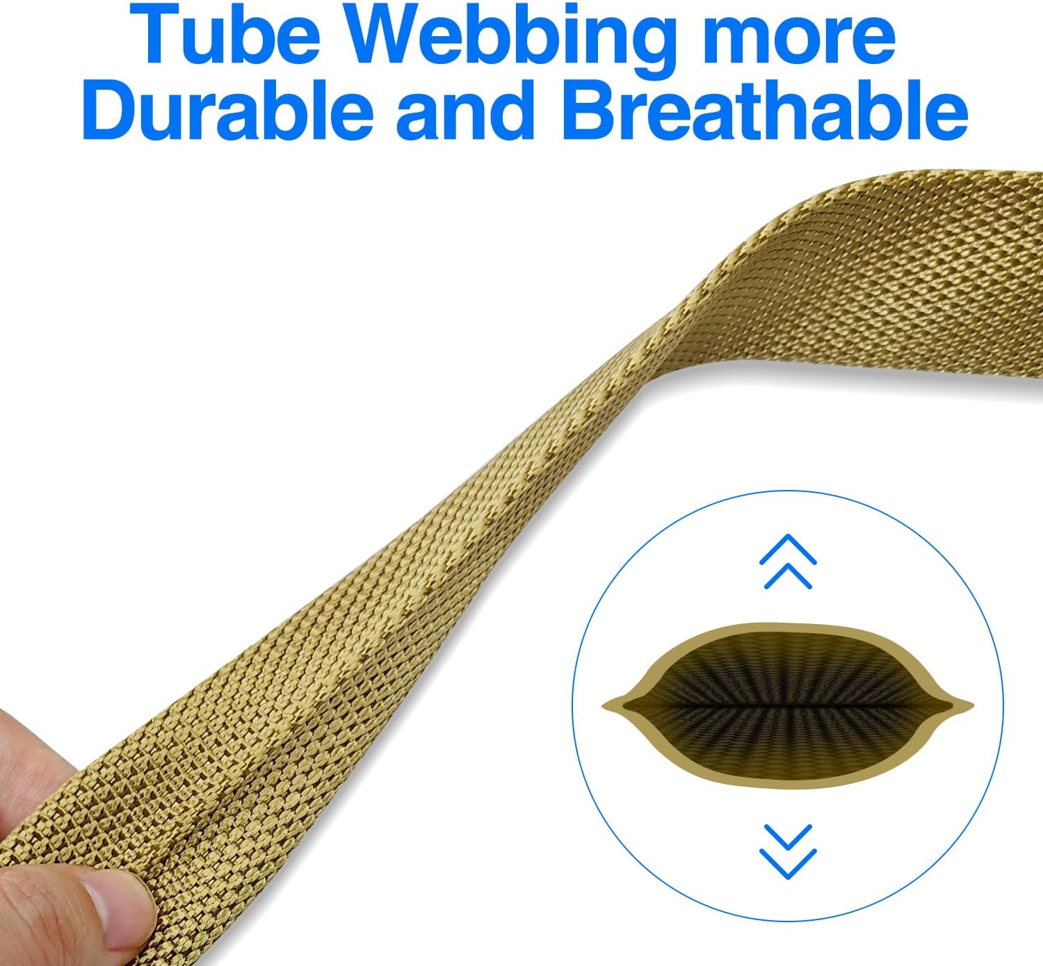 Eslinga de dos puntos con longitud ajustable para cazar al aire libre