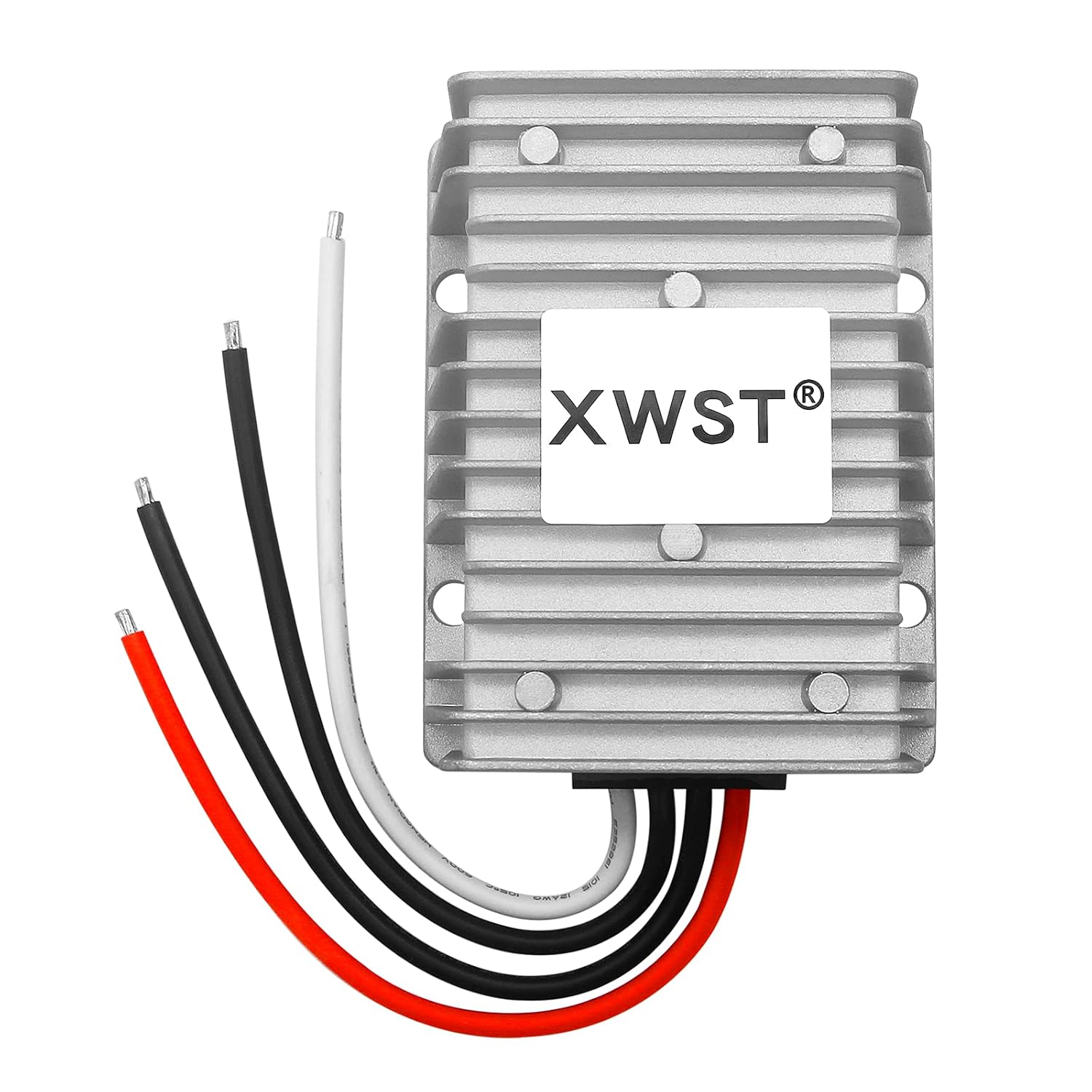XWST DC 24 V Paso hasta 48 V 15 A 720 W Convertidor de voltaje, regulador de 48 voltios impermeable DCDC Boost transformador fuente de alimentación