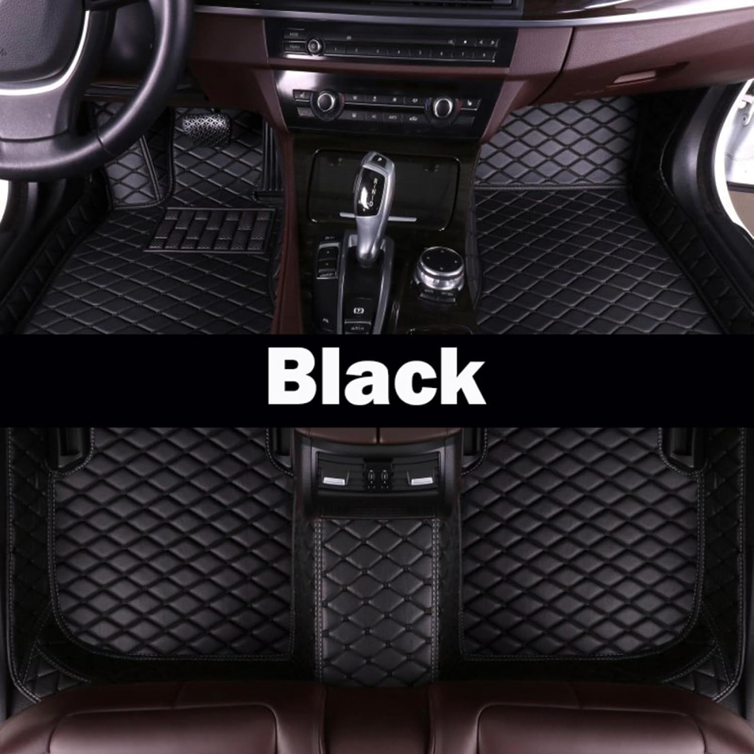 LadyCent Alfombrillas de automóvil para Toyota Prado Five Seats 2014-2016, almohadillas personalizadas para automóvil, cubierta de alfombra de