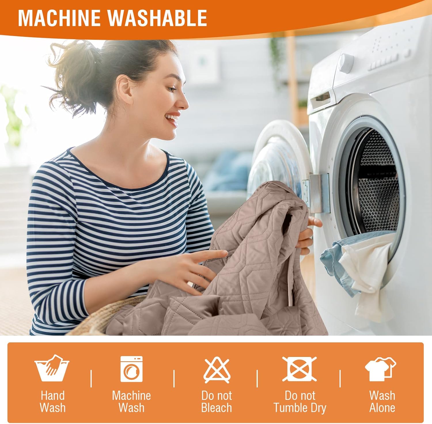 VANSOFY Fundas impermeables para sofá reclinable, fundas para sofá, fundas lavables para sofá reclinable, protector antideslizante de muebles con