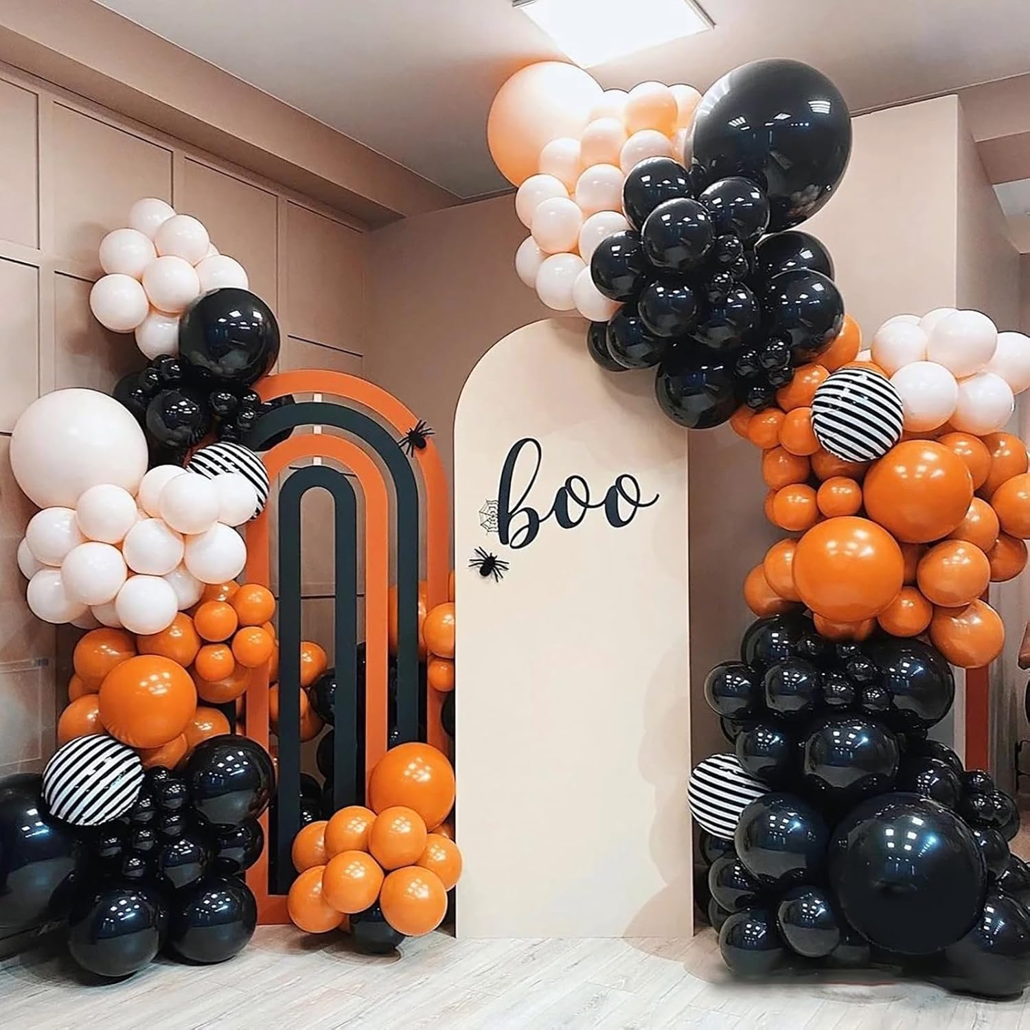 80 globos negros de 12 pulgadas, globos de látex negros para cumpleaños, graduación, baby shower, día del padre, boda, Halloween, decoración de