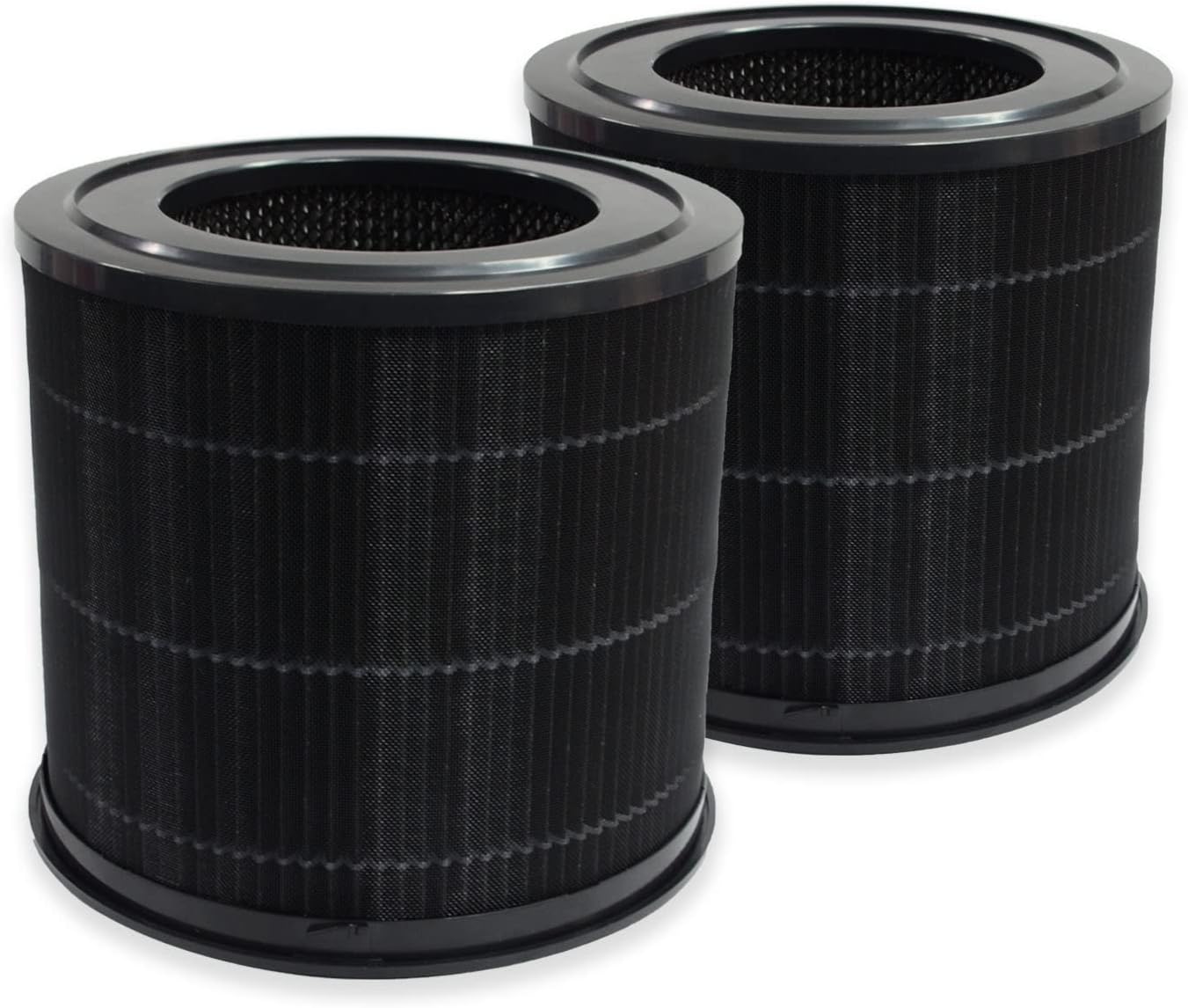 PUREBURG Paquete de 2 filtros HEPA de repuesto compatibles con el purificador de aire Smartmi P1 (FJY6005EU, ZMKQJHQP11)