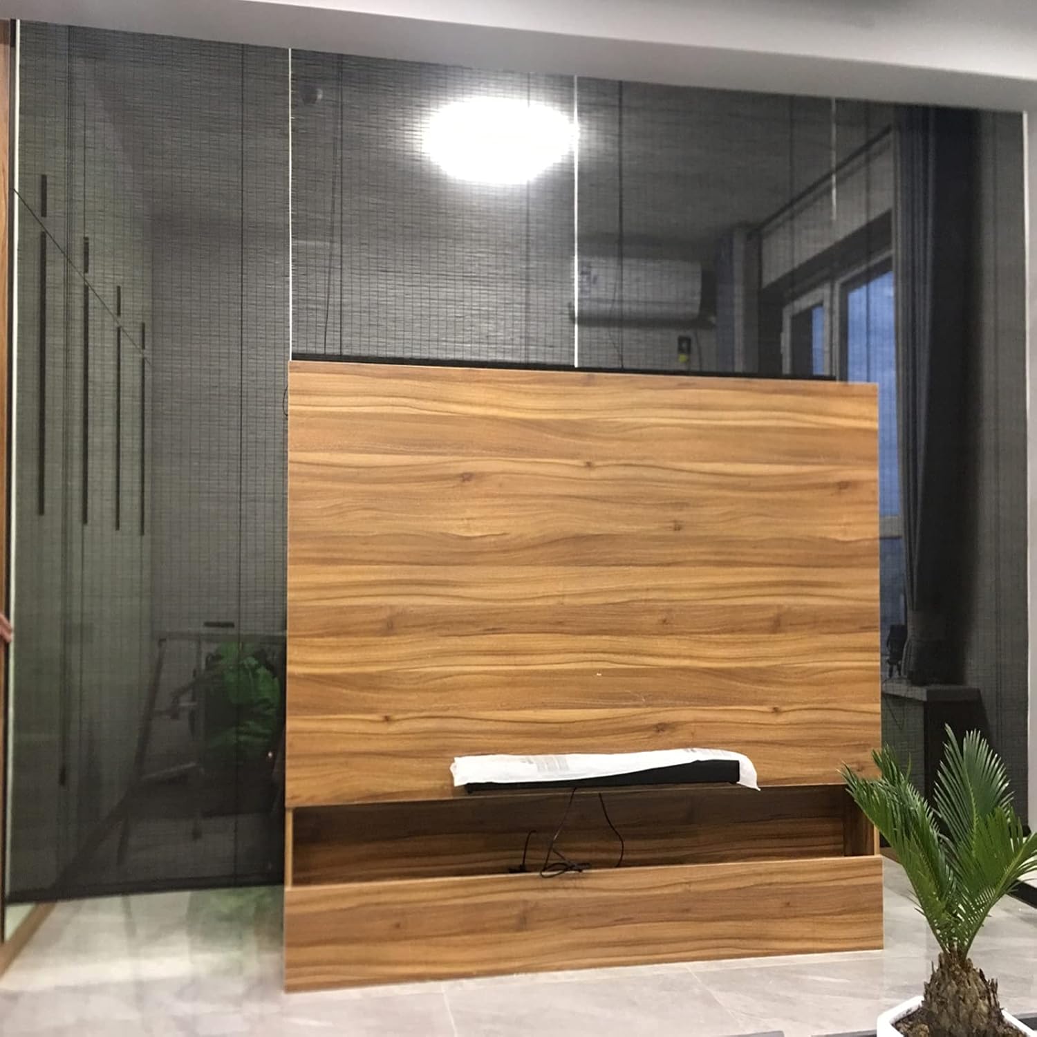 Persiana enrollable de bambú para filtrar la luz, transpirable, privacidad y privacidad, persianas enrollables de bambú para colgar, fácil de