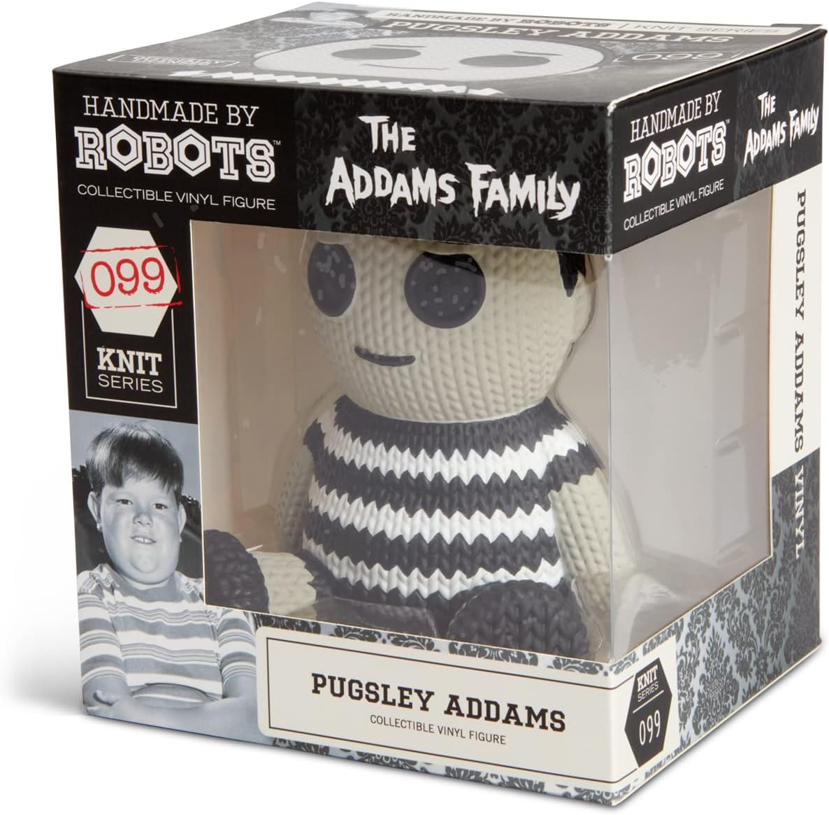 Pugsley Handmade by Robots – Figura de vinilo de tamaño completo