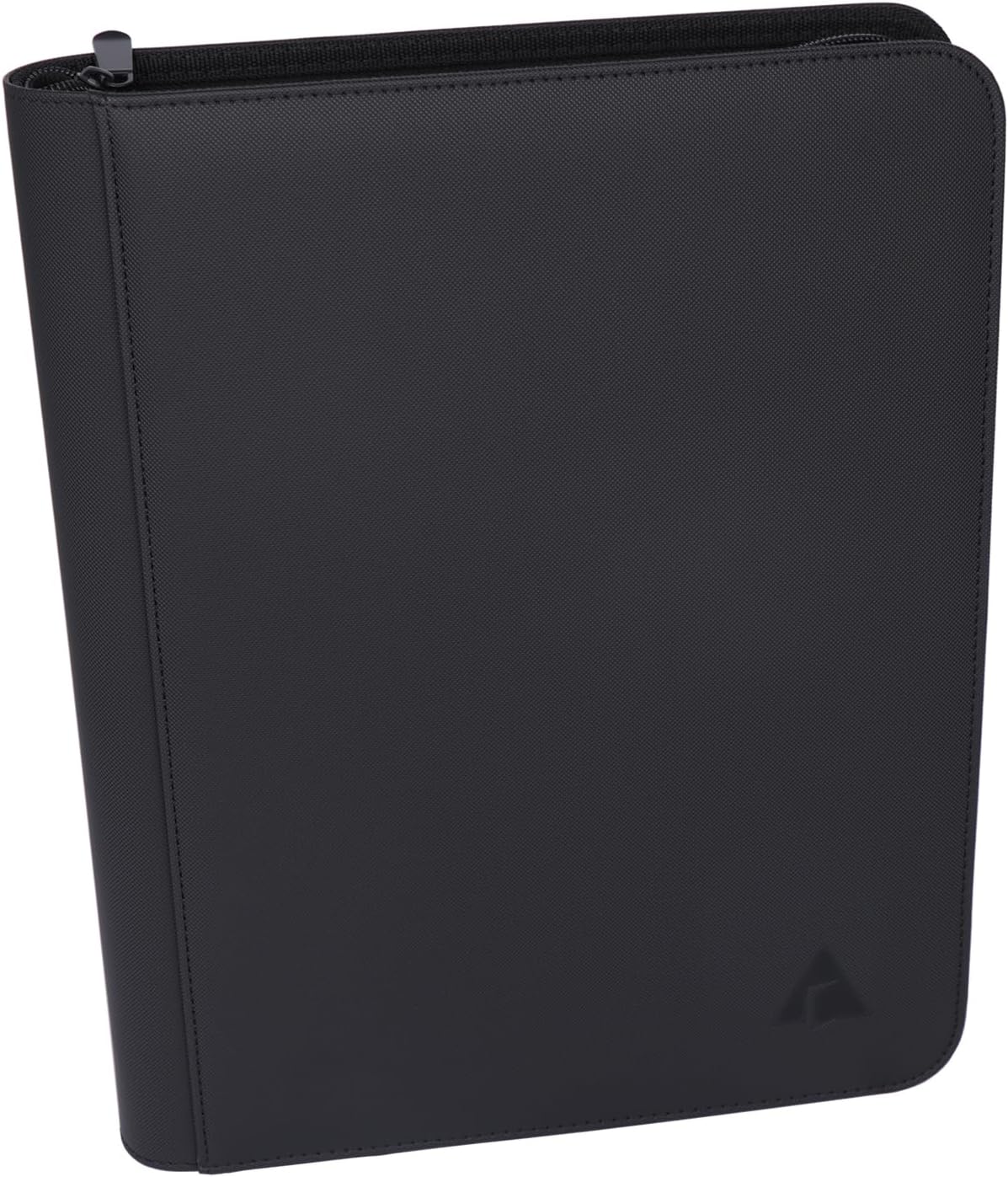 Rieton Carpeta de tarjetas con 9 bolsillos y más de 600 bolsillos para tarjetas con funda, bolsillos laterales grandes sin anillo, carpeta de álbum