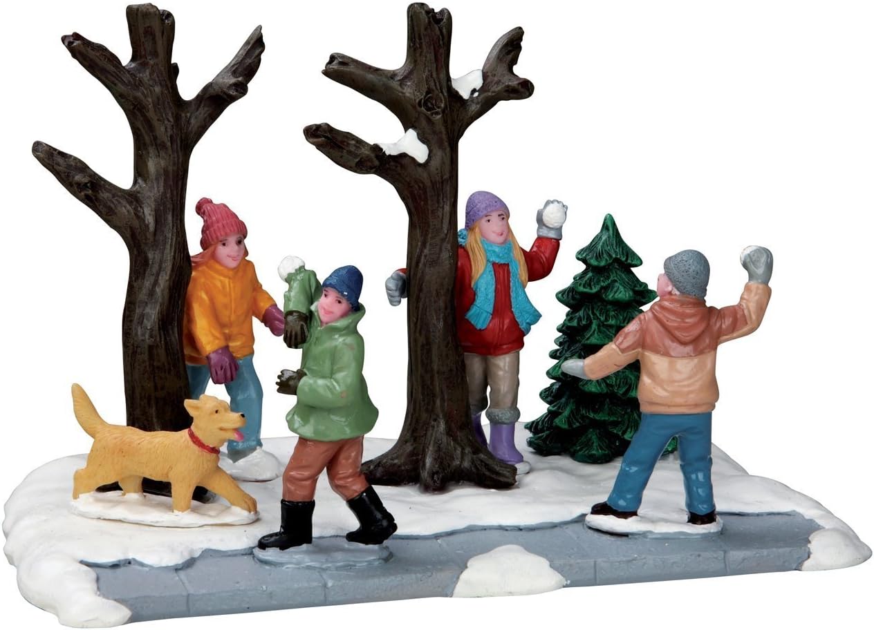 Lemax Village Collection Snowball Ambush #53216