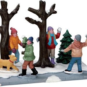 Lemax Village Collection Snowball Ambush #53216 Lemax Village Collection Snowball Ambush #53216