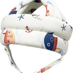Protector de cabeza de bebé para gatear caminando, casco de bebé ajustable sin golpes y cojín suave, gorra de seguridad infantil para niños que Protector de cabeza de bebé para gatear caminando, casco de bebé ajustable sin golpes y cojín suave, gorra de seguridad infantil para niños que