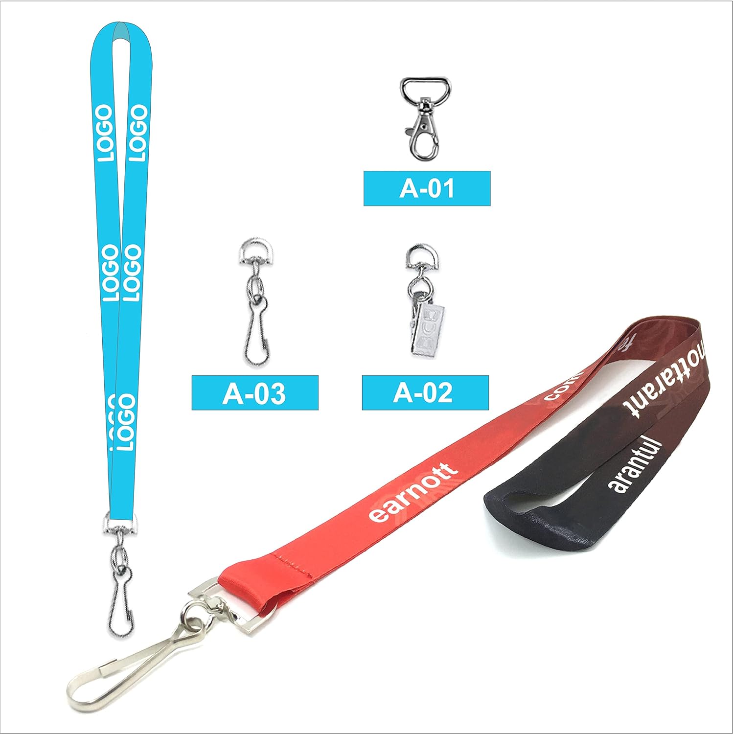 Cordones personalizados Cordón personalizado Personalizar logotipos y con texto Foto Insignias Personalizadas Llaves de correa para el cuello