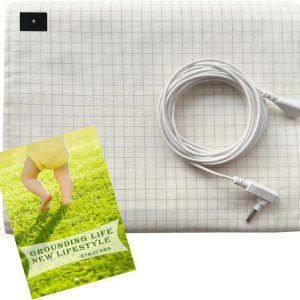 Grounding Bed Sheet with 10% Silver Fiber, Conductive Grounding Sheet for Better Sleeping, Grounding Sheets with Grounding Cords (36 * 91 inch) Grounding Bed Sheet with 10% Silver Fiber, Conductive Grounding Sheet for Better Sleeping, Grounding Sheets with Grounding Cords (36 * 91 inch)