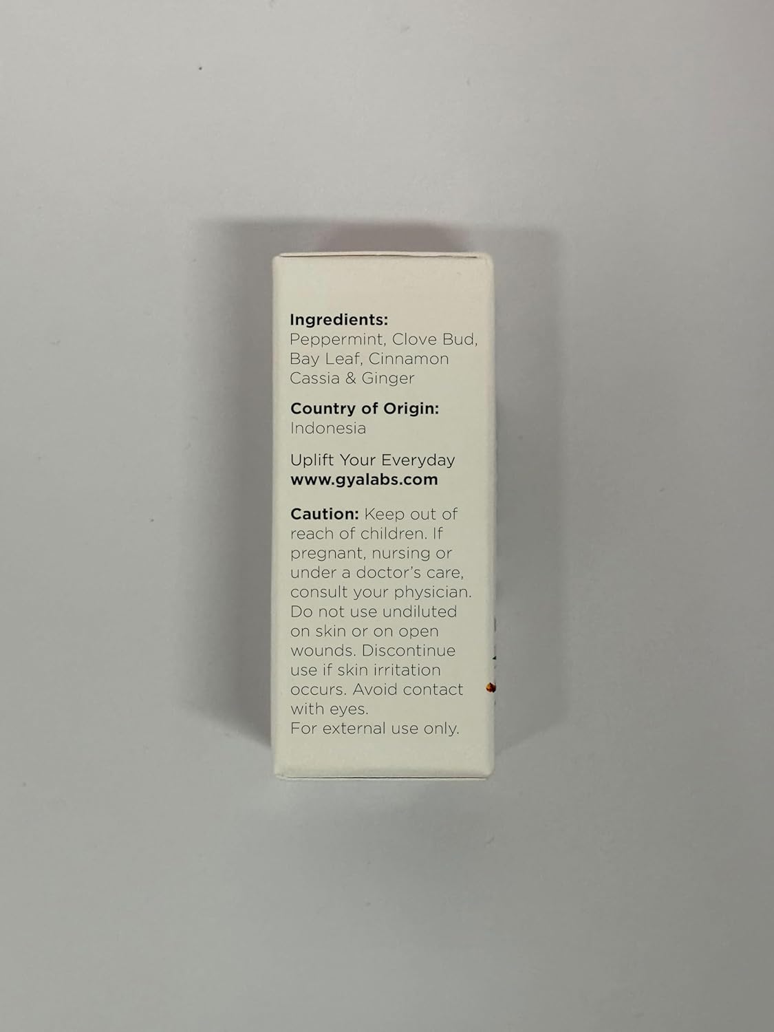 Gya Labs Mezcla de aceites esenciales para alivio muscular, aroma cálido y calmante (0.34 fl oz)