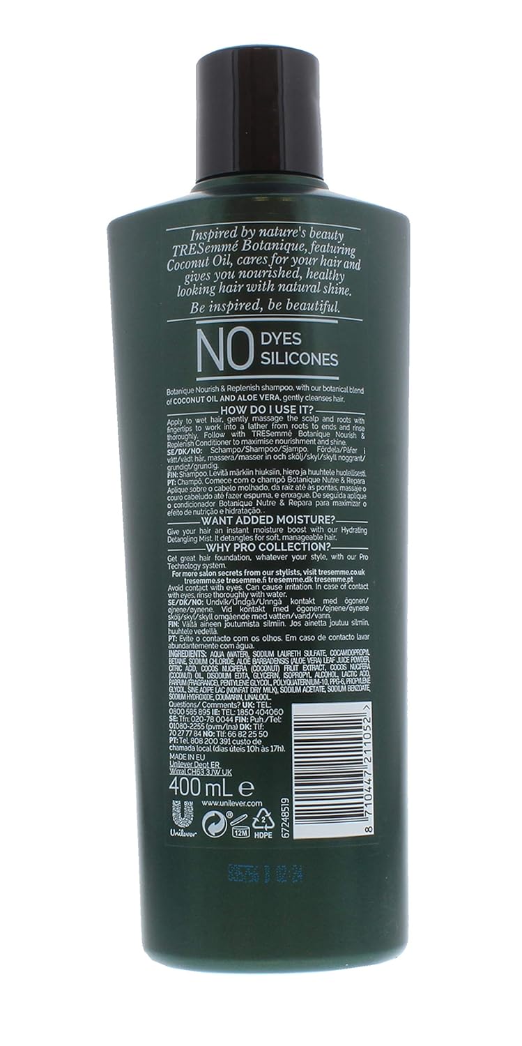 Tresemme Botanique Champú Nutritivo, 13.5 fl oz