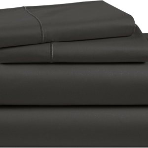 LANE LINEN Sábanas 100% de algodón egipcio, juego de sábanas de 1000 hilos tamaño matrimonial de 4 piezas, sábanas de algodón de fibra larga, tejido LANE LINEN Sábanas 100% de algodón egipcio, juego de sábanas de 1000 hilos tamaño matrimonial de 4 piezas, sábanas de algodón de fibra larga, tejido