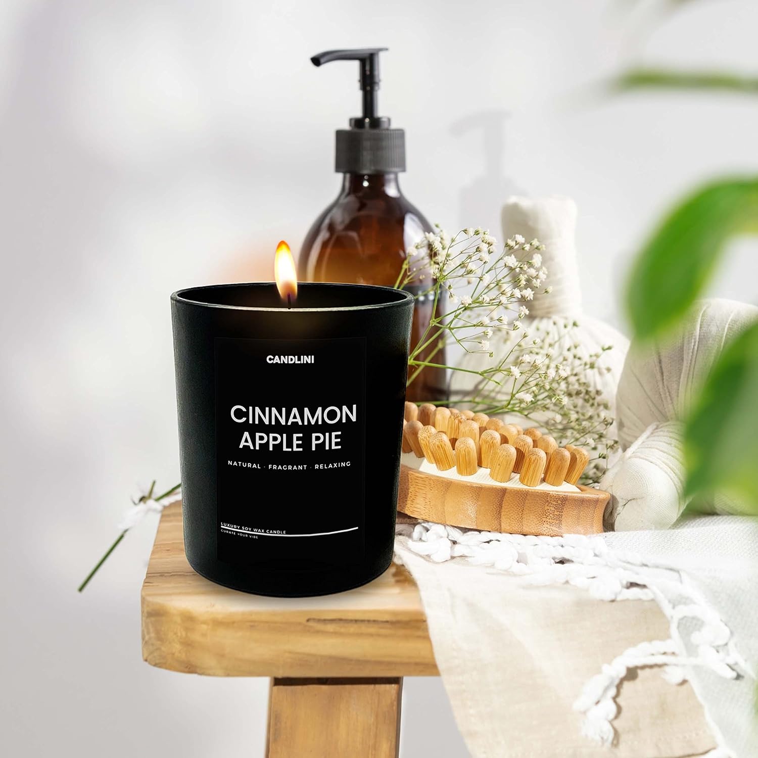Vela para hombres  Vela de lujo de cera de soja impresionante aroma a canela  Velas únicas de regalo de cumpleaños para novio, papás, mejores