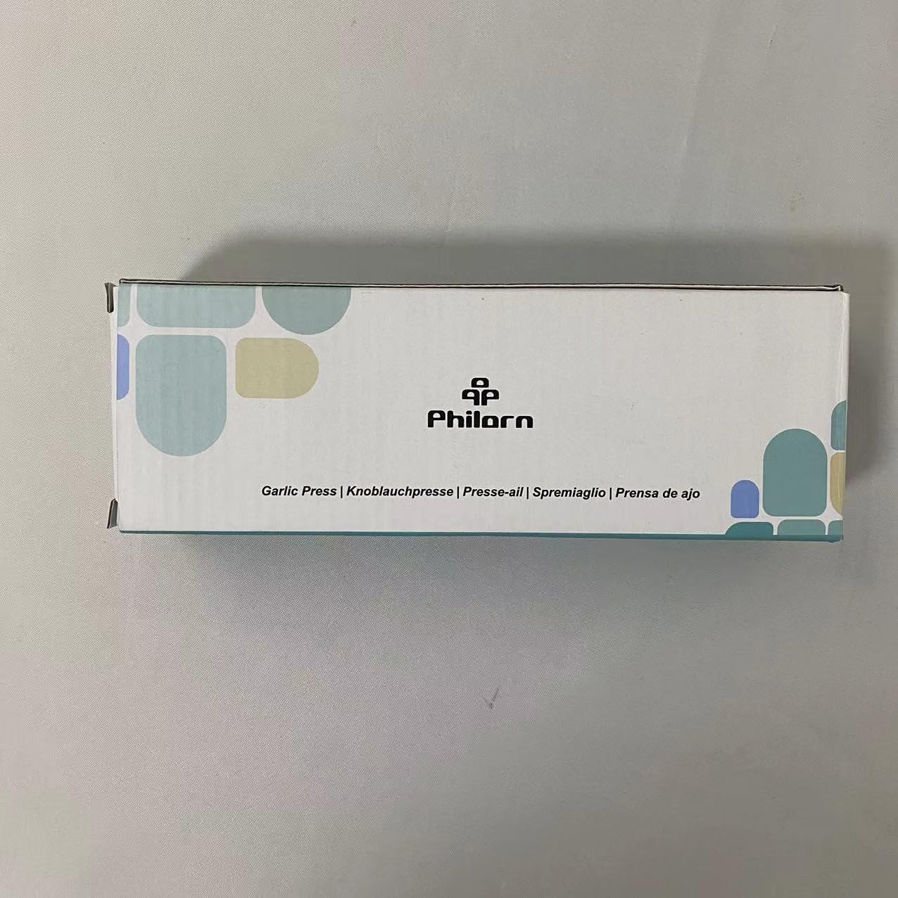 Philorn Trituradora de prensa de ajo de acero inoxidable profesional para cocina, picadora de jengibre, exprimidor de ajo, fuerte y duradera, fácil