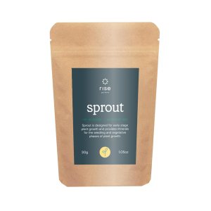 Rise Gardens Dry Sprout Nutrient  Nutrientes hidropónicos y alimentos vegetales para el crecimiento de plantas de interior, nutrientes secos, 1.06 oz Rise Gardens Dry Sprout Nutrient  Nutrientes hidropónicos y alimentos vegetales para el crecimiento de plantas de interior, nutrientes secos, 1.06 oz