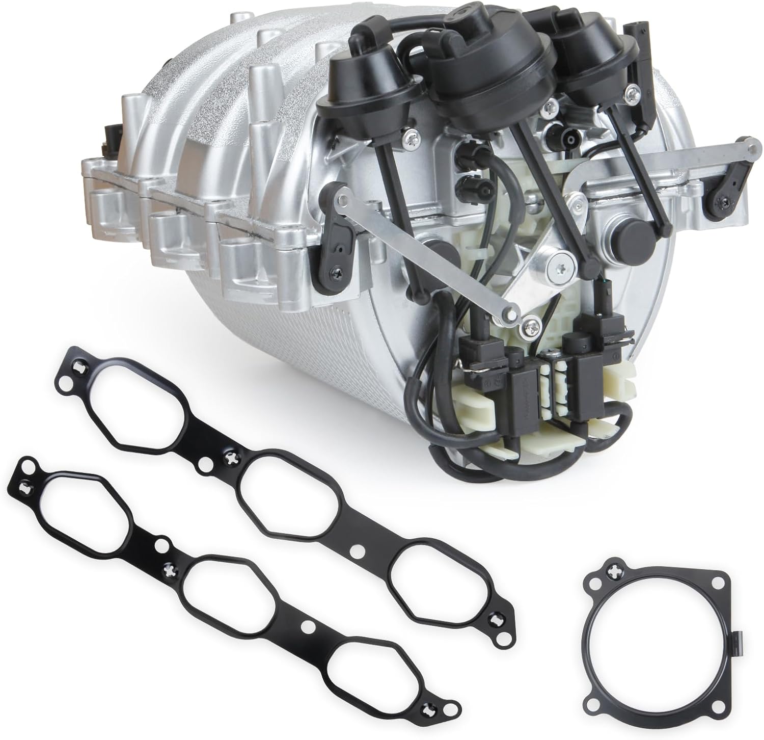 Colector de admisión compatible con Mercedes C230 C300 C350 E280 E350 GLK350 ML350 ML450 S400 SLK300 R350 V6 272 Motor 2006-2013 Reemplazo